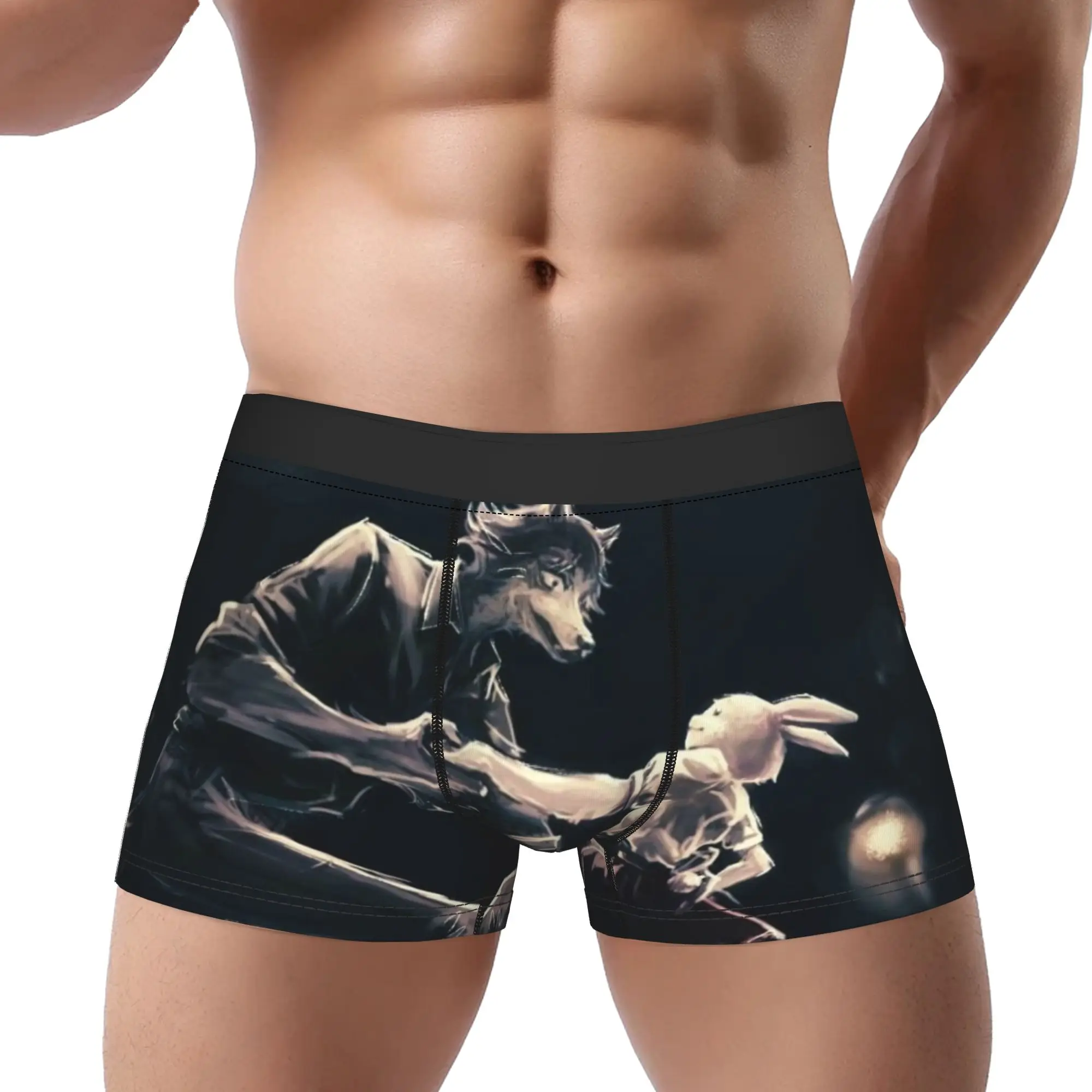 

Beastars Underpants Breathbale Panties Man Underwear Beastars Comfortable Shorts Boxer Briefs