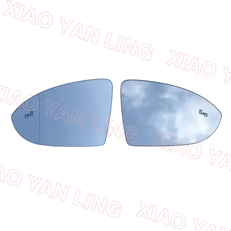

Heated Blind Spot Warning Wing Mirror Glass for VW Golf MK7 GTI E-Golf Left Right Compatible with 5G0857521 5G0857522 2014-2019