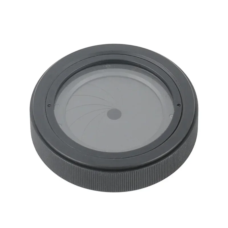 Imagem -02 - Diafragma de Íris de Abertura Ajustável Módulo de Lente de Câmera M30 a M37 Retrofit Faça Você Mesmo Anel Adaptador de Visão Noturna com Vidro 1.526 mm