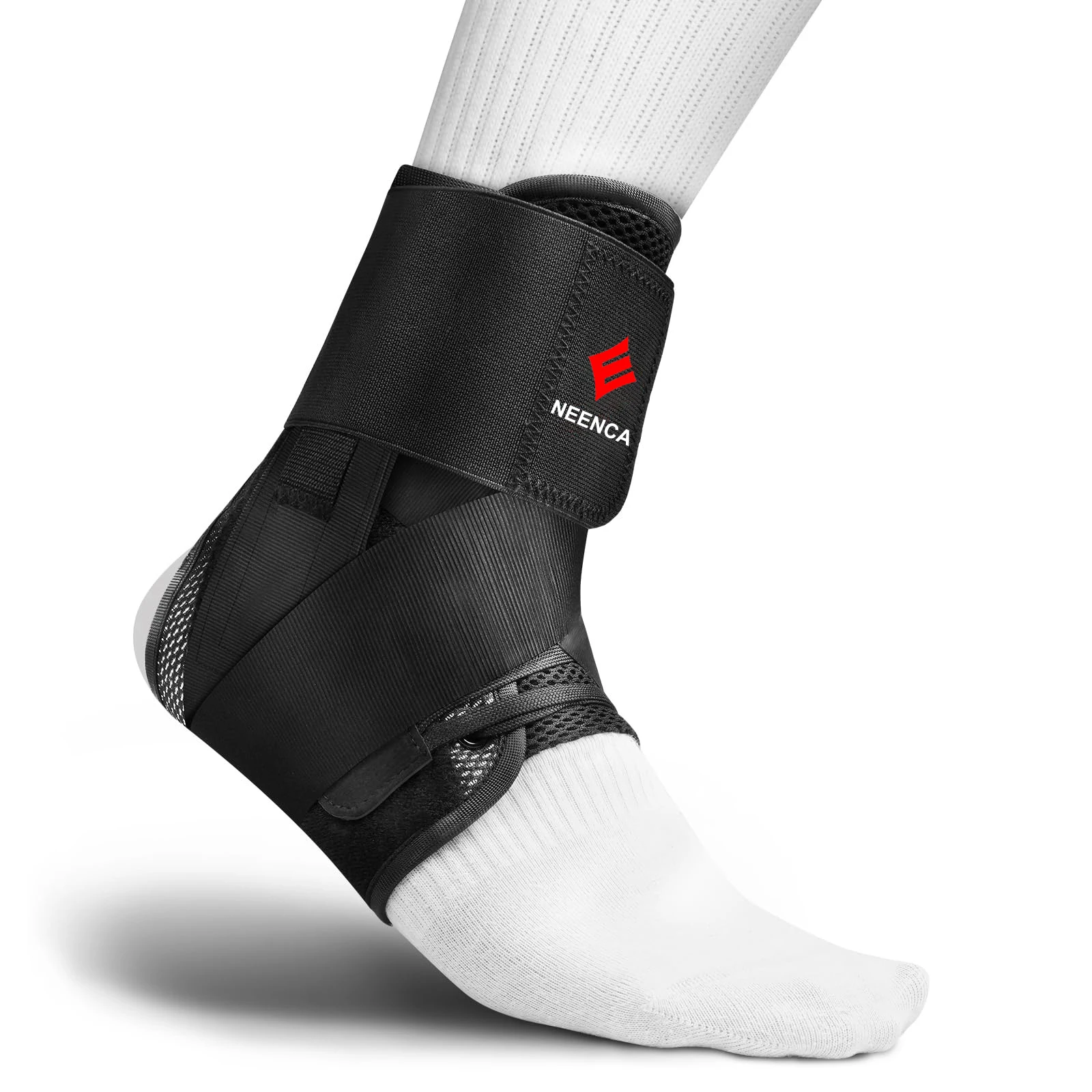 

Ankle Brace Support for Sprained Ankle Wrap, Plantar Fasciitis Relief and Achilles Tendonitis Wrap, Foot Brace Ankle Stabilizer