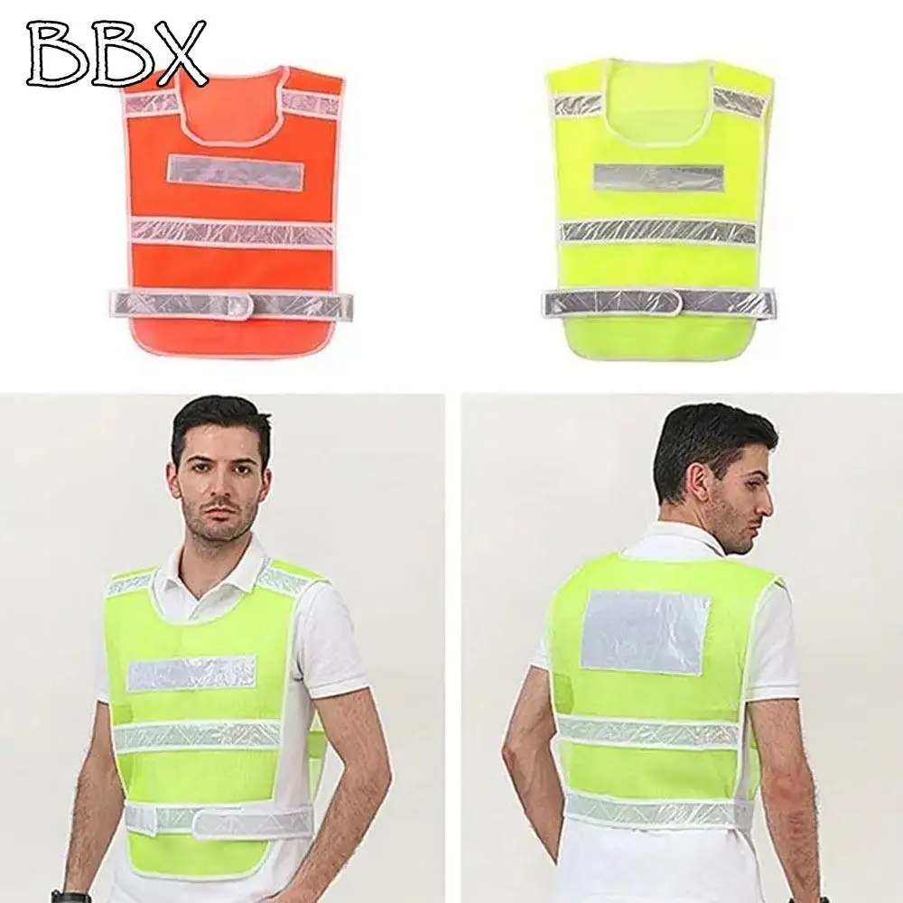 

Outdoor Sleeveless Jacket Reflective Vest High Visibility Security Safety Vest Working Clothes Mesh Traffic Vest Cycling