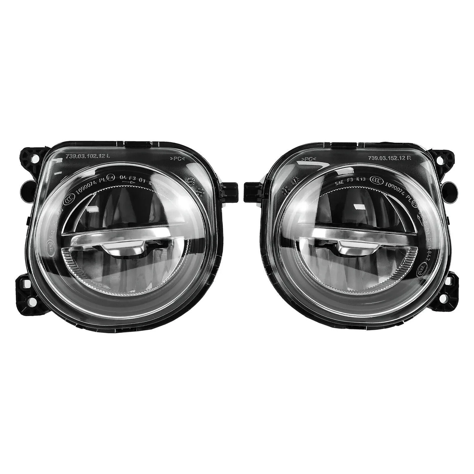 Front Headlight Fog Lamp Led 63177311293 63177311294 12V For BMW 5 Series F07 F10 F11 F18 LCI 528i 535i 550i 2013-2016