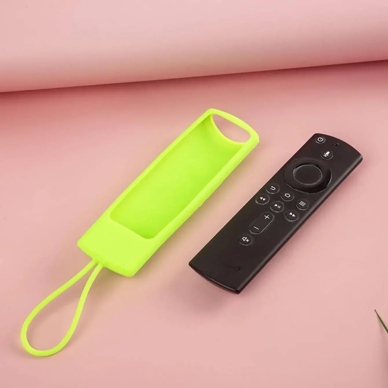 1 Stück TV's Night Glow Silikon-Fernbedienungsabdeckung mit Halteband – schützen Sie Ihre Fernbedienung!