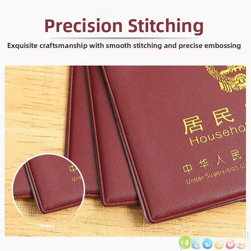 

Защитный чехол для удостоверения личности жителя, для книги регистрации домохозяйств, из акрилового материала, функциональная сумка