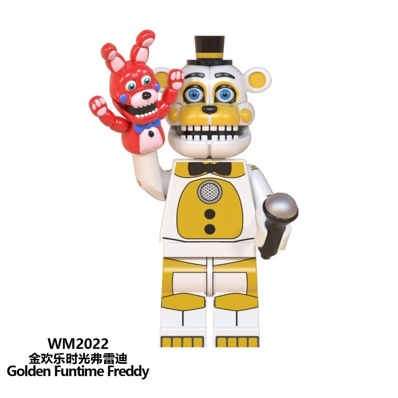 FNAF Five Nights At Freddy's Action Figure Figure Giocattoli assemblati Gioco Periferia Action Figure Modello fai da te Cartoon Regali di compleanno