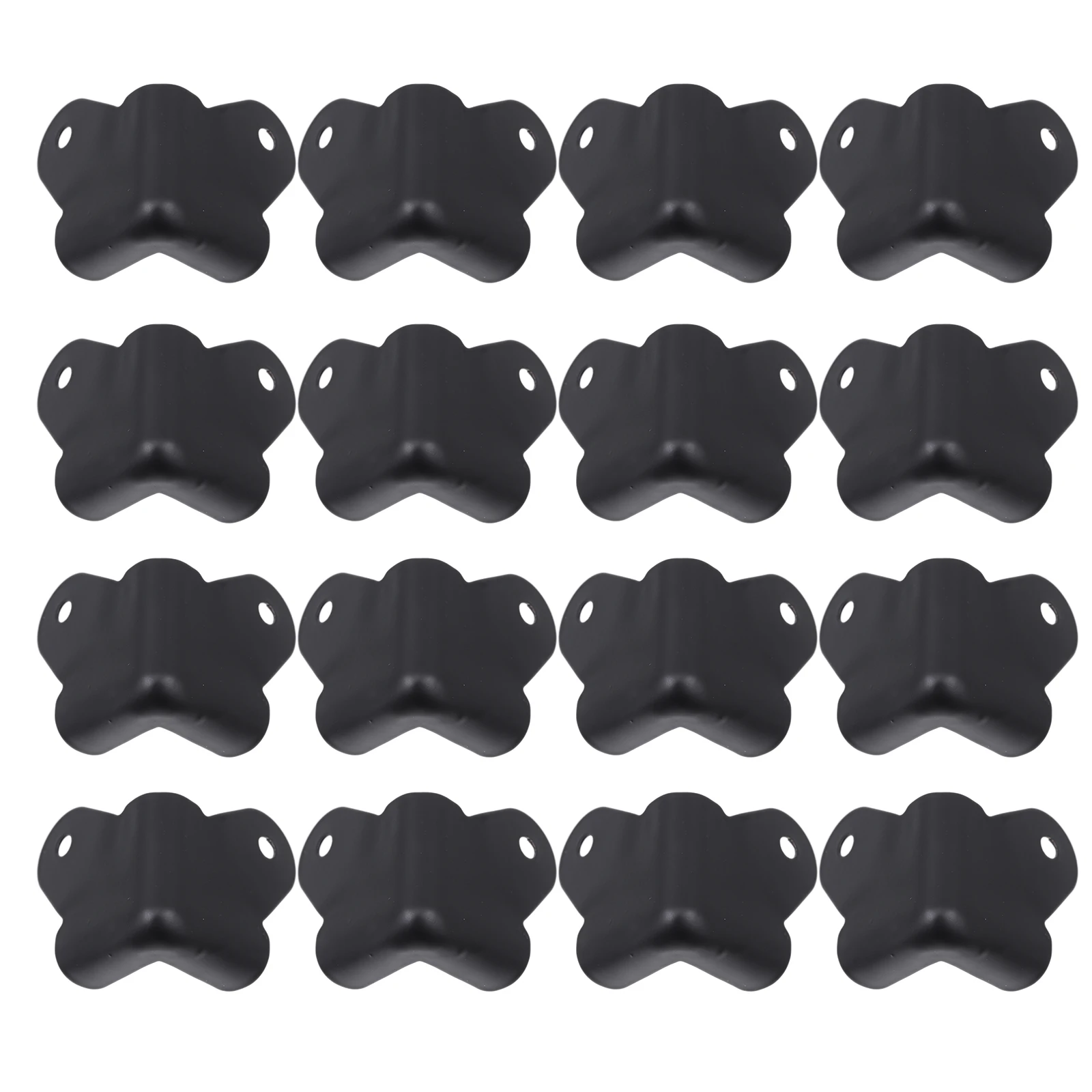 

16 Pcs Anti Collision Protective Corners Speaker Guards Furniture Safety Shelf Protectors Durable Stage Wrap Hardware