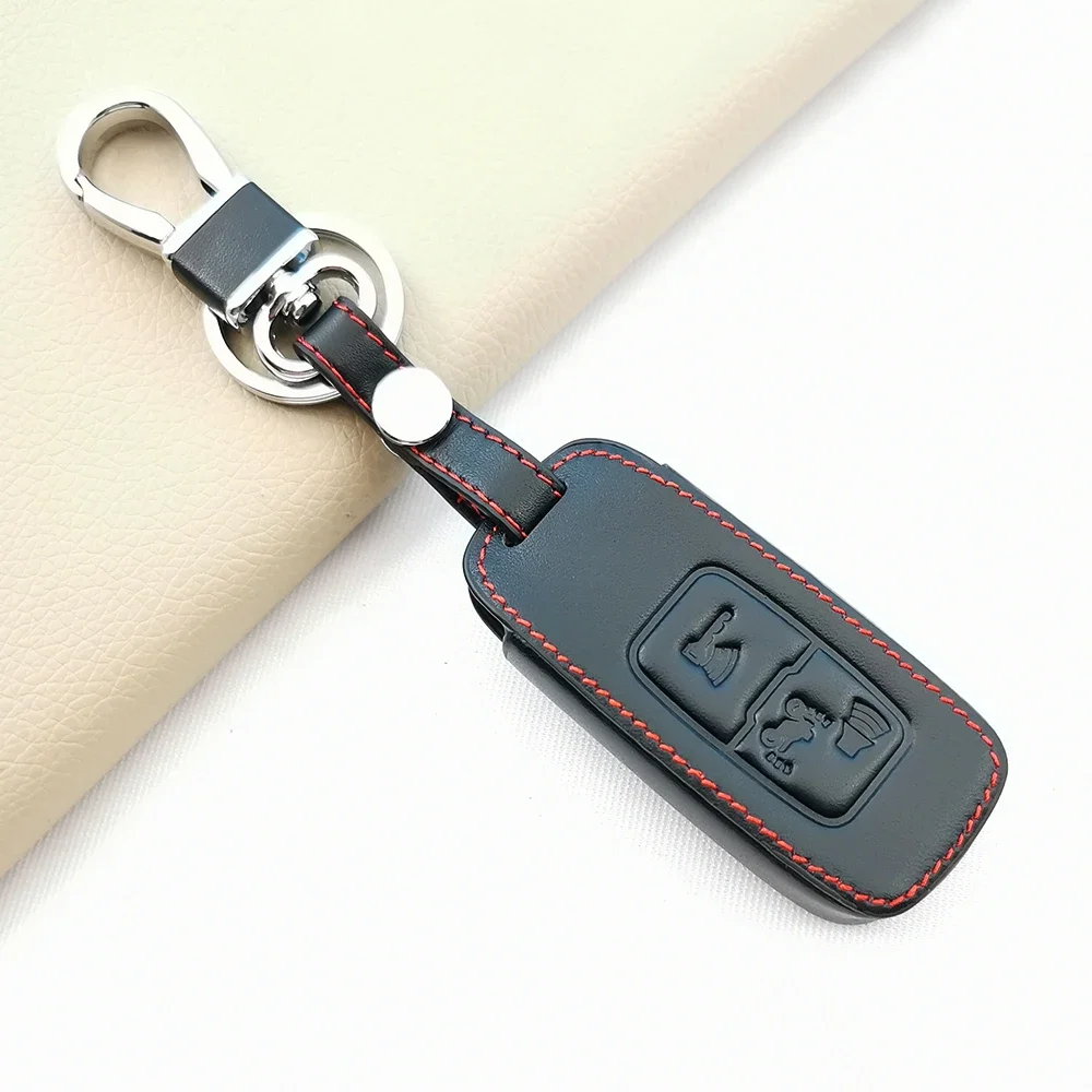 2021 2022 Leather Remote Keychain Holder Key Cover Case For Honda PCX 160 125 PCX125 PCX160 VISION SH350 ADV 150 350 2 3 Buttons