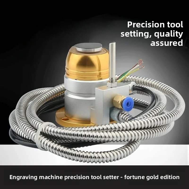 Precision CNC Tool Setter Z-Axis Touch Probe for Router Engraving Machine & Machining Center Accurate Tool Length Measurement