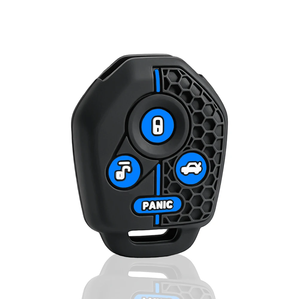 4 buttons silicone car key case Shell cover For for Subaru Tribeca Forester WRX XV Outback Legacy Impreza Crosstrek