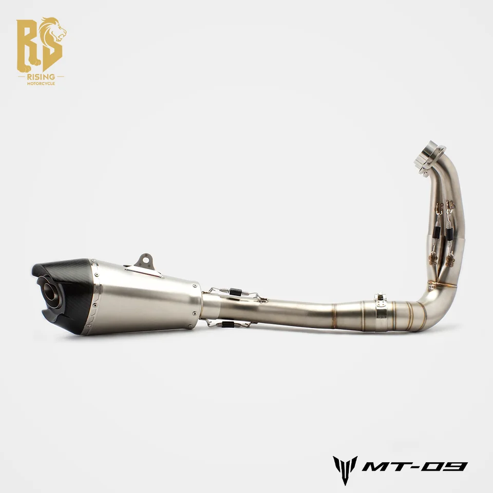 RS Motorcycle Exhaust System For Yamaha MT09 MT-09 Tracer 9 900 GT