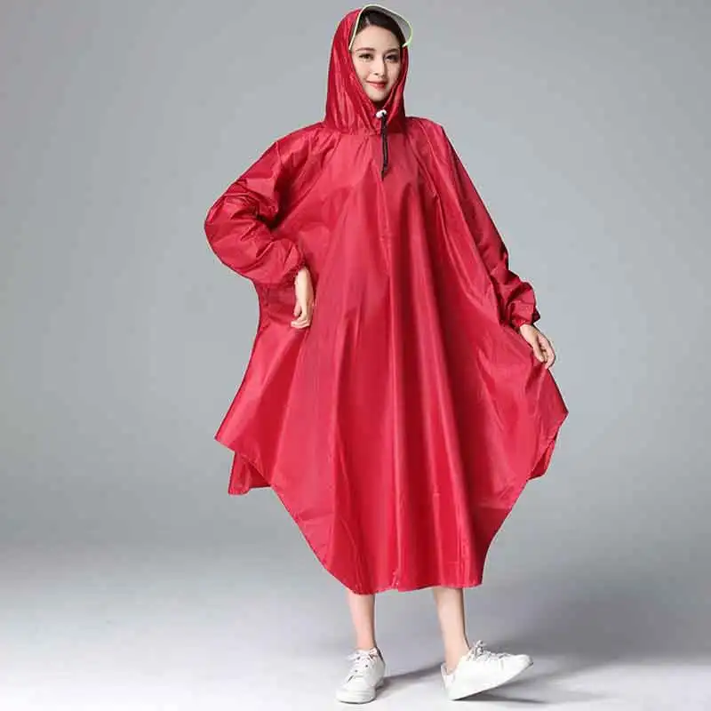 Imperméable spécial pour véhicules électriques, manteau de pluie pour hommes, poncho de pluie imbibé, verde, livraison gratuite, traîné