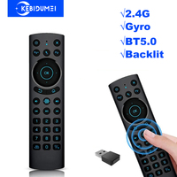 2.4G Wireless Remote Control G20S BT Pro Bluetooth 5.0 Voice Remote Control Backlit Gyroscope Air Mouse IR Learning for TV Box