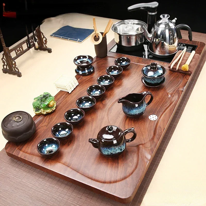 

Lazy Portable Tea Set Chinese Ceremony Luxury Afternoon Semi Automatic Tea Set Whisk Service Strainer Te Matcha Kit Home Product
