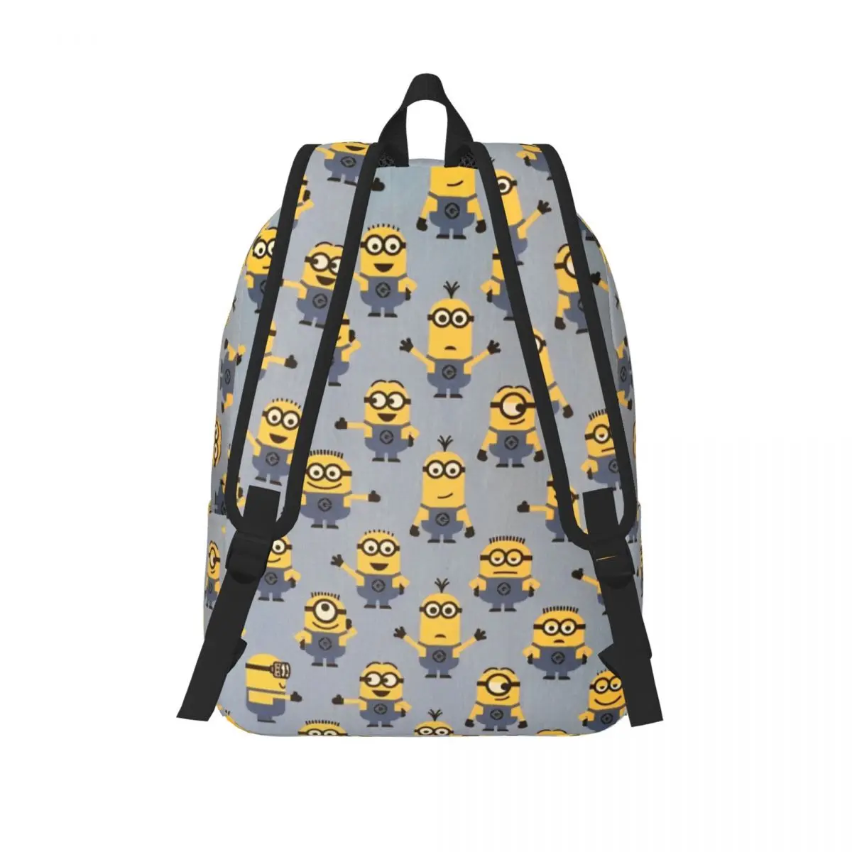 Kawaii Despicabled M-Minions Backpack Men Women Cool High School Hiking Travel Daypack Cute Cartoon Laptop Shoulder Bag Outdoor