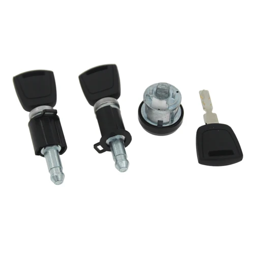 Imagen 2 del producto Juego de cerradura de puerta de cilindro de interruptor de encendido con 3 Llaves para SCANIA 4 SERIES 1485071 1485072 1744065 581025 1485071