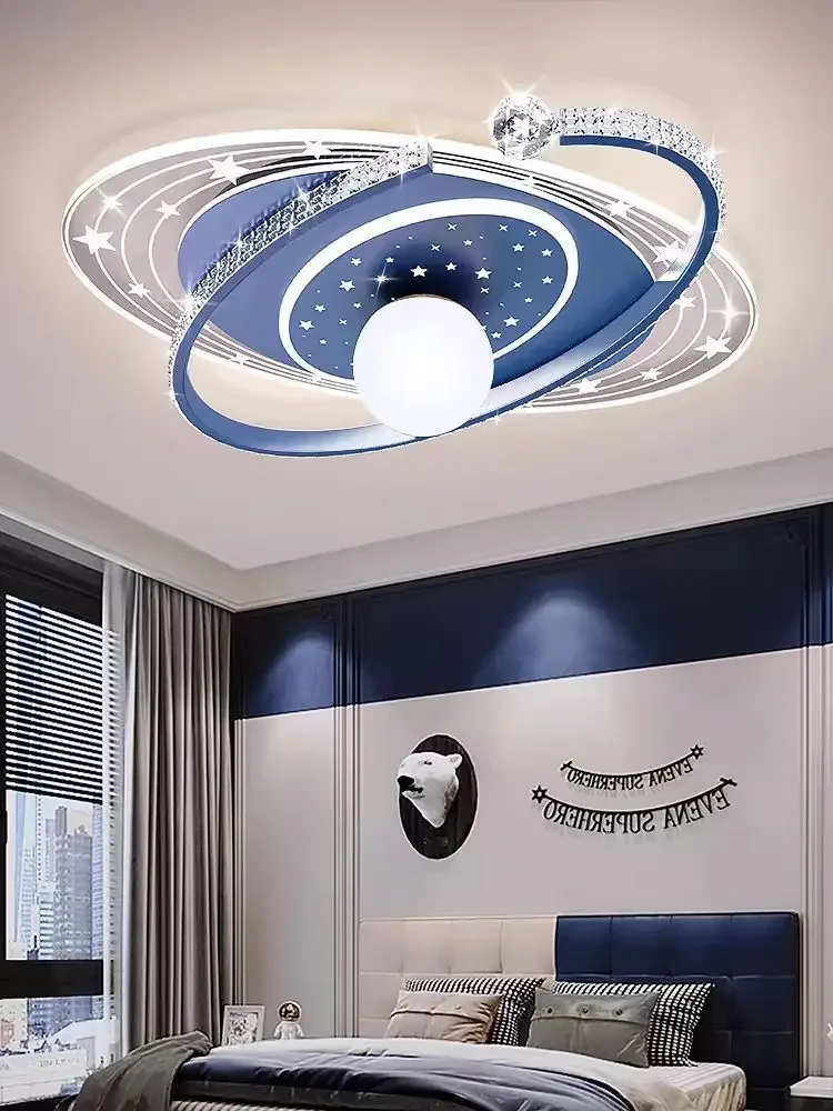 

Children's room bedroom light 2024 new simple modern master bedroom boy and girl eye protection net red led ceiling light