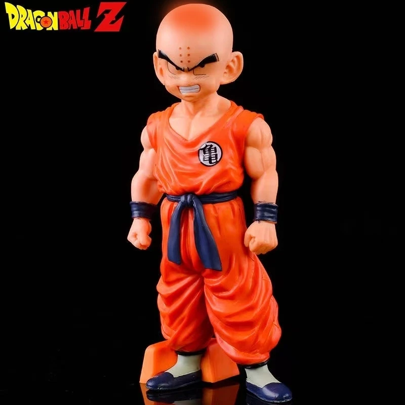 16cm Anime Super Saiyan Figurine Dragon Ball Krillin Figure Kuririn Action Figure DBZ PVC Model Doll Kids Toys Collection Gifts