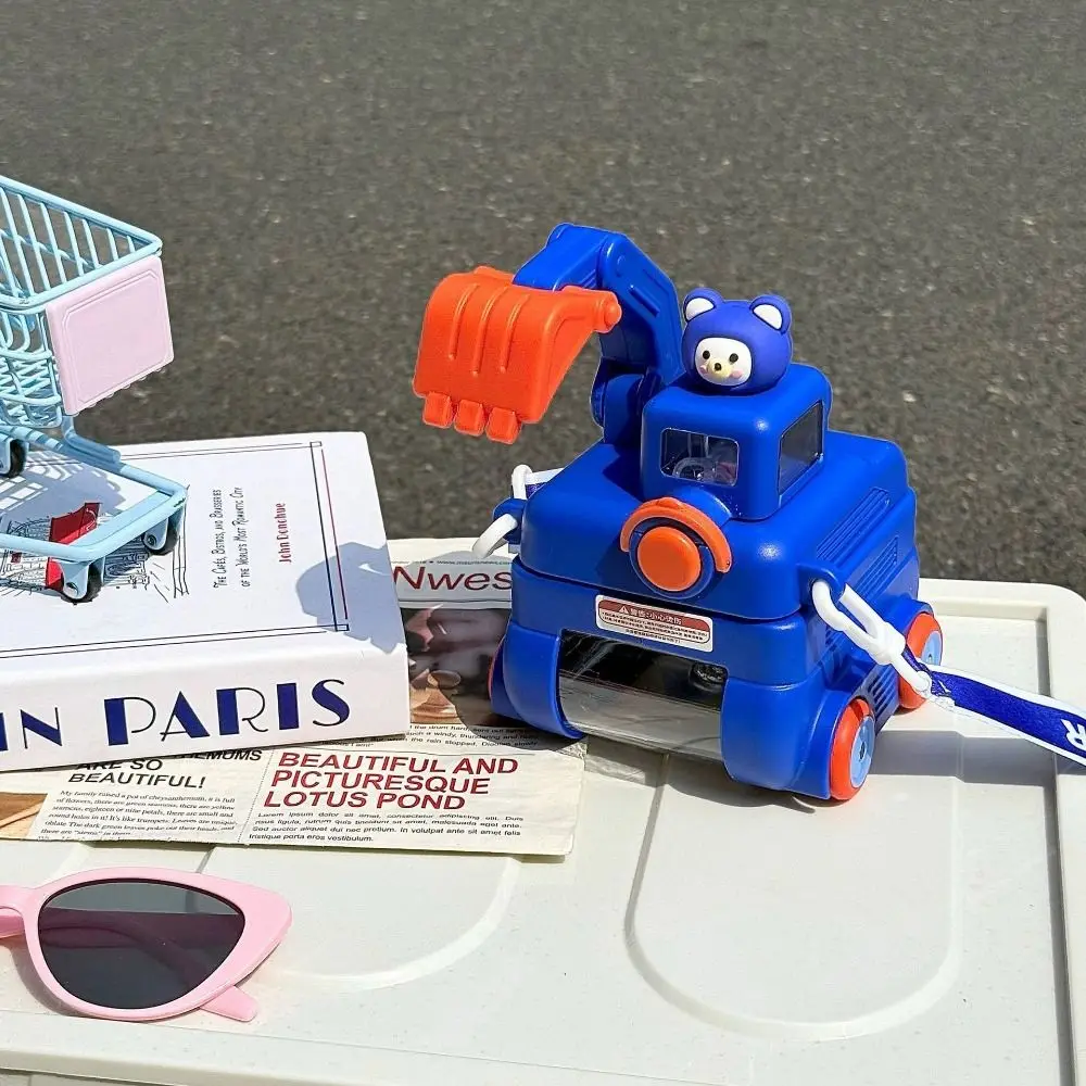 

Drinking Bottle Leak-Proof Car Water Cup High Appearance Cartoon Bounce Kettle Toy Car Shape Cute Drinking Water Jug Outdoor