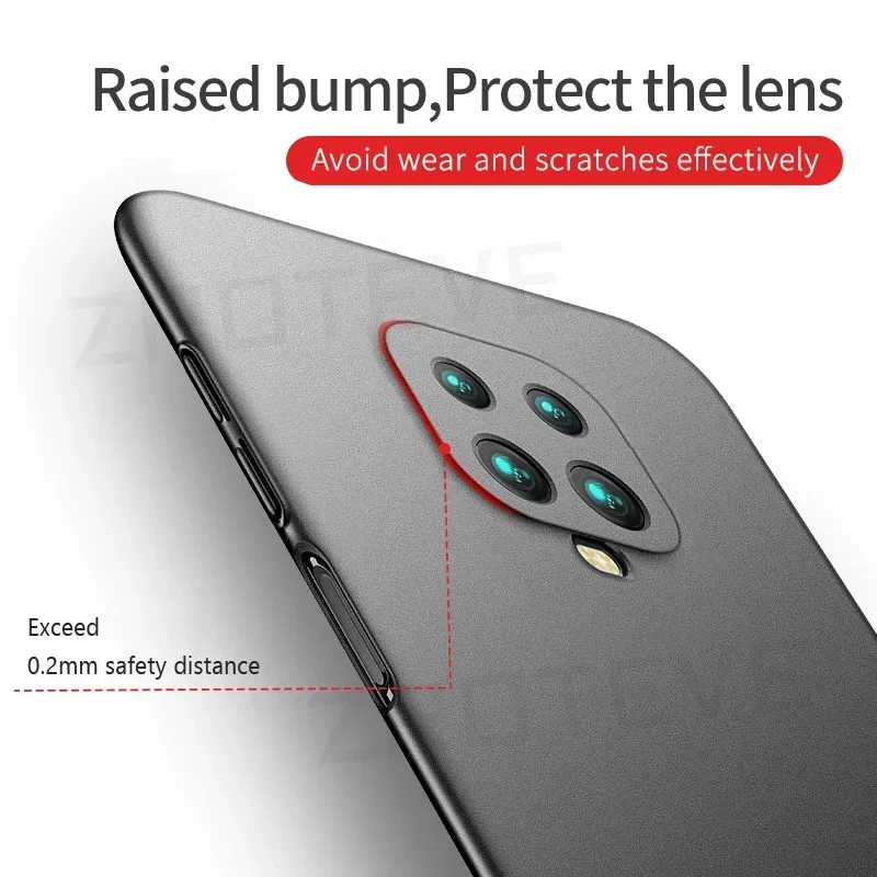 For Redmi Note9 Pro Case ZROTEVE Slim Matte Hard PC Cover For Xiaomi Redmi Note 9 9S 10S 10 Pro Max Xiomi Note9s Global Cases