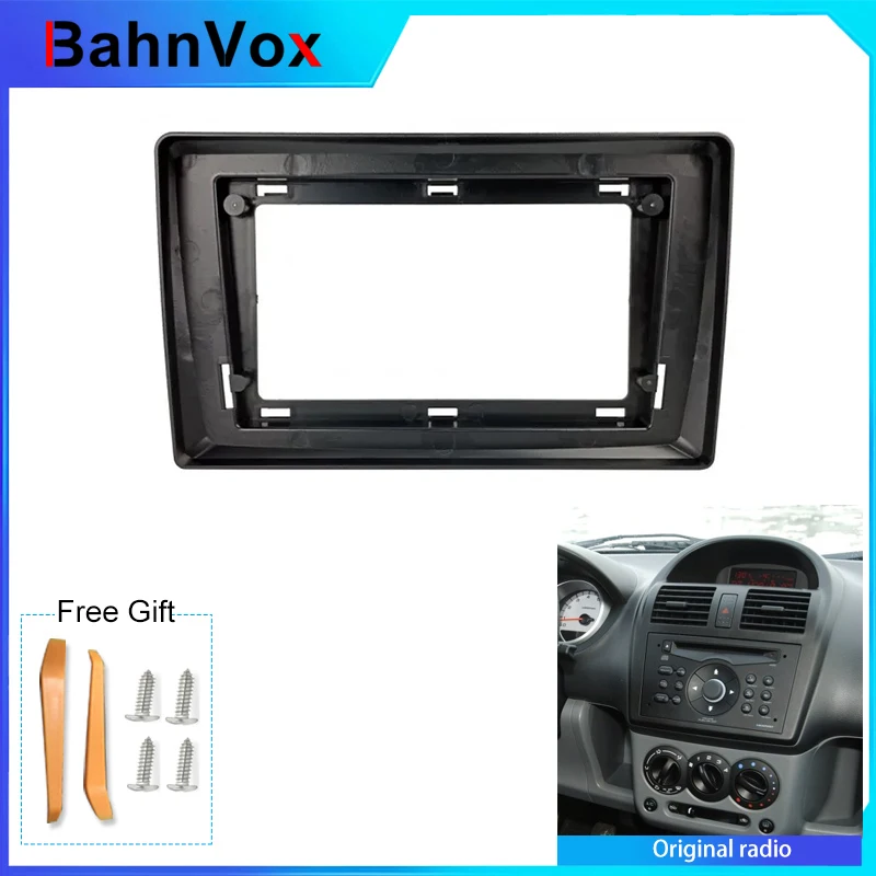 10 inch Android Car Radio frame for  Suzuki Ignis 2004-2007 2din Stereo GPS Fascia bezel Panel Adapter wire harness
