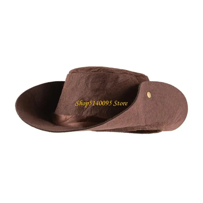 DXAE 2PCS COWBOK Costumes Accessoires pour garçons filles Chapeaux cowboy pour enfants Bandanna Set Western Cowboy Tenits