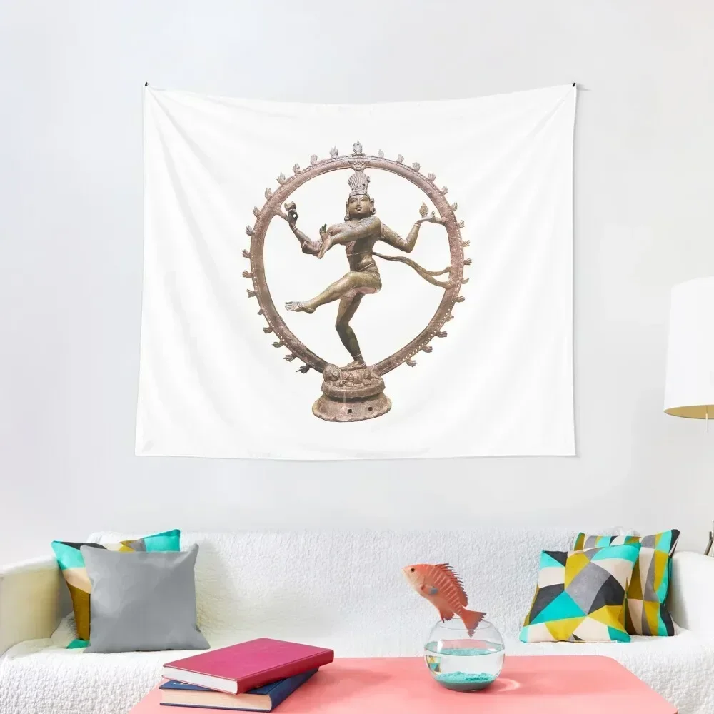 

God Shiva Nataraja Tapestry Hanging Wall Living Room Decoration Room Decorating Aesthetic Decor For Room Tapestry