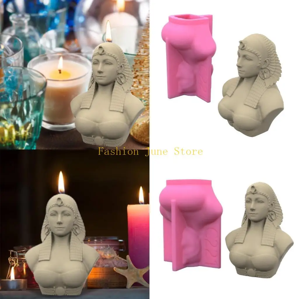 

N5KA Egyptian Silicone Mold Epoxy Resin DIY Decoration Making Soap