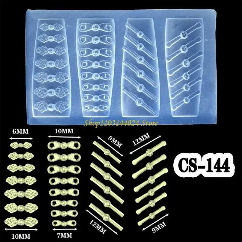 

N5KE Clear Silicone Accessory Mold for Crafting Carving Flower Art Designs