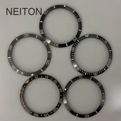 NEITON 34mm Ceramic Bezel Insert For 36mm Mens Watch Watches Replace Accessories Watch Face Watch Bezel watch parts