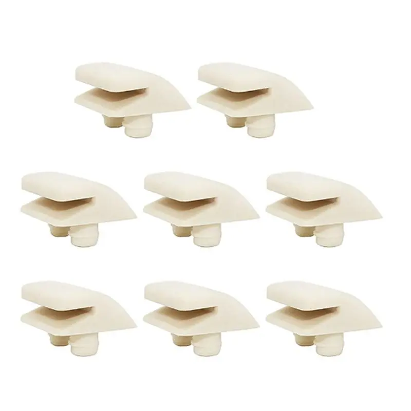 BAAG-AXV014SP Pool Vacuum Pod Shoe Kit For Hayward Aquabug, Aqua Critter, Navigator Pool Cleaner Feet Vac Parts - Pack Of 8