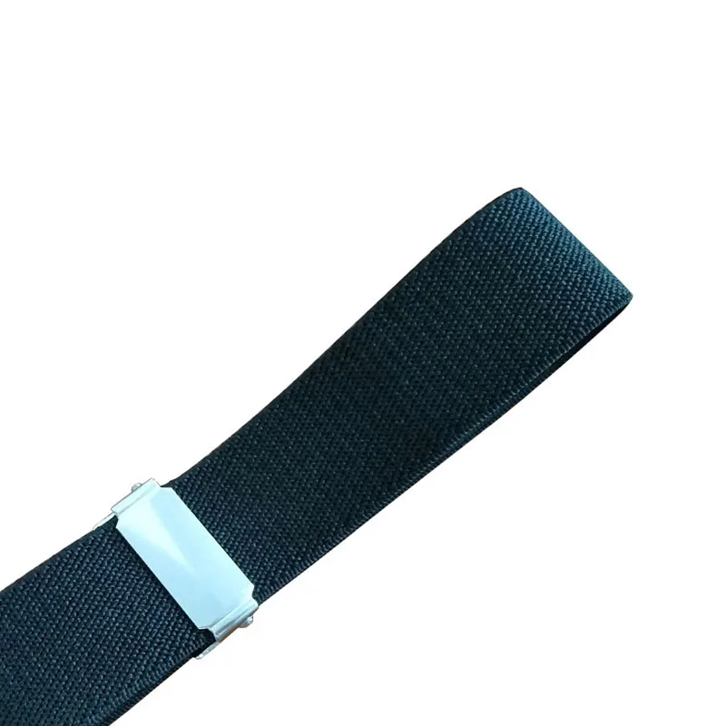 Adjustable Elastic Stretch Belt Invisible Belt for Women Girls Jeans Pants Dress,2.5cm Wide Metal Ring Buckle,No Hassle,No Bugle