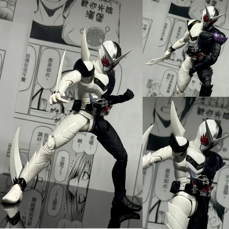 

In Stock Shf Kamen Rider W Fang Ace Joint Mobile Model Action Figures Bone Carving Toy Decoration Festvial Surprise Toys Figures
