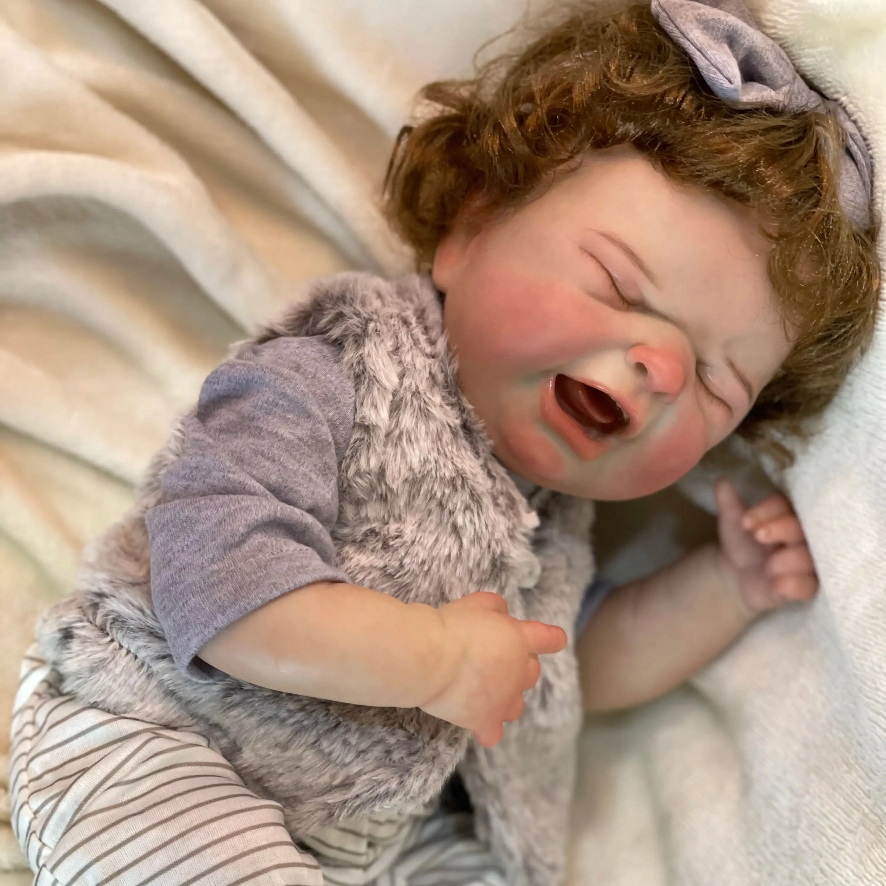 50CM Girl MARIA Reborn Dolls Full Body Silicone Vinyl Handmade Painted Bebe Reborn Dolls With Rooted Hair Waterproof Muñecas