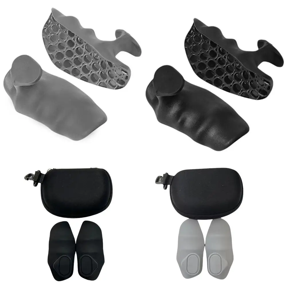 1 paio di esercizi per le dita Rinforzo per la presa in PVC Allenamento fitness Braccio professionale Esercizio per le dita Allenamento per la forza elastica Ac