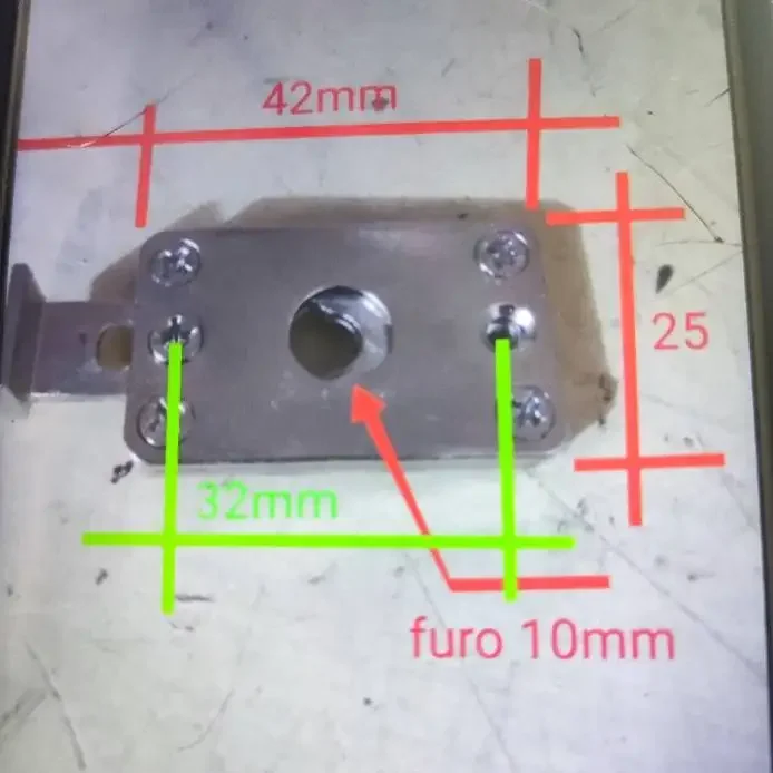 BOTAI-cerradura de caja rápida de resorte de pantalla led, caja de conexión para alquiler, gancho lateral pcx, mango de pantalla grande