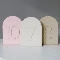 Modern Wedding Table Numbers Arch Serif Neutral Table Sign Wedding Wedding Arch Elegant Signage Luxury Inspiration Wedding Sign