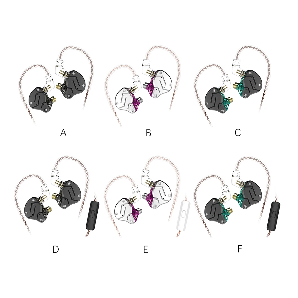 سماعات رأس معدنية تقنية هجينة ، 1BA + 1DD ، سماعات أذن جهير HiFi ، سماعة رأس