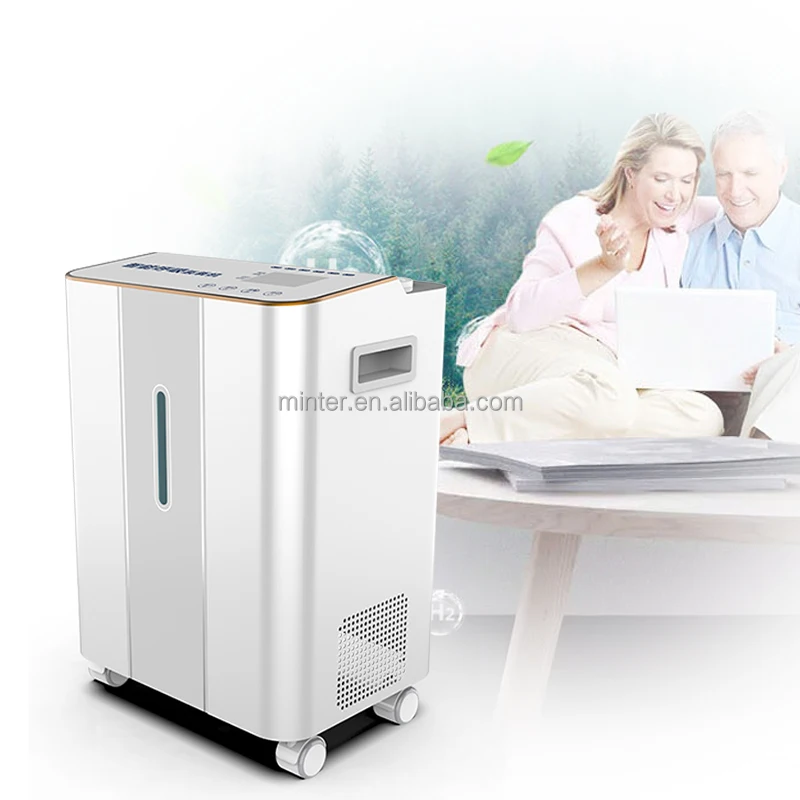 

2025 New Hydrogen Therapy Machine 3000ml/Min Gas Inhalation for Car Health Care Electric Power Source Plastic Housing