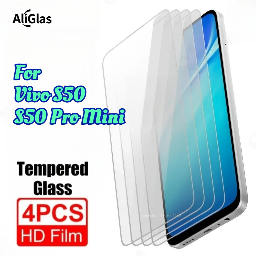 

4 шт. защитная пленка из закаленного стекла HD для VIVO S50 Series, передняя наклейка для мобильного телефона VIVO S50 Pro Mini, глянцевая защитная пленка для экрана