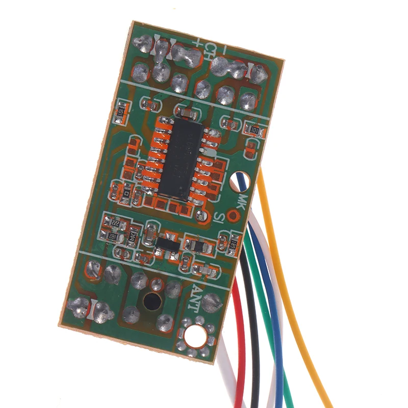 4CH Điều Khiển 27MHz Mạch PCB Máy Phát Và Máy Thu Có Ăng Ten Hệ Thống Đài Phát Thanh, Tỷ Phụ Kiện