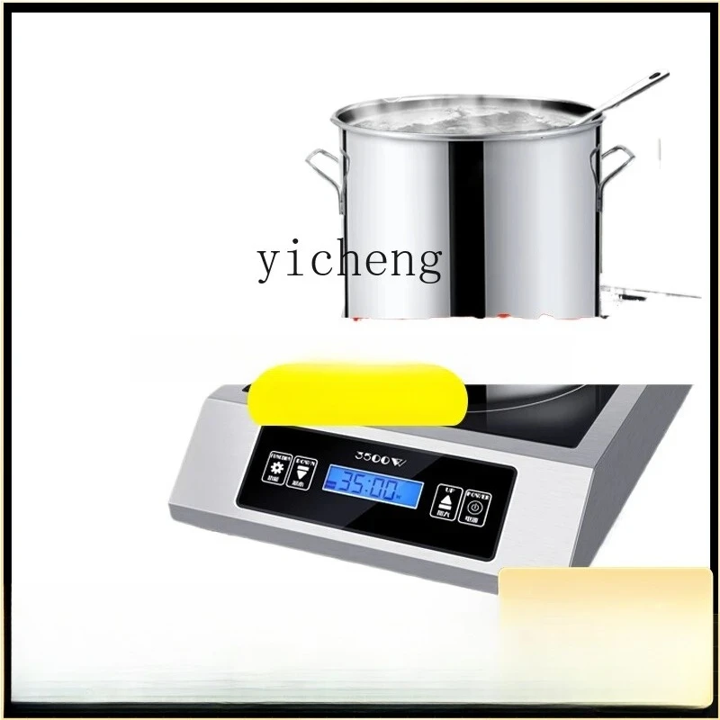 CF-20 Induction Cooker Commercial Stainless Steel Flat Bottom Quick-Fry Stove Concave Dedicated For Restaurants Induction Cooker