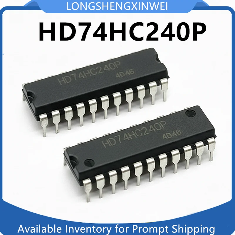 1PCS 새로운 HD74HC240P SN74HC240N 오리지널 DIP-20 8선