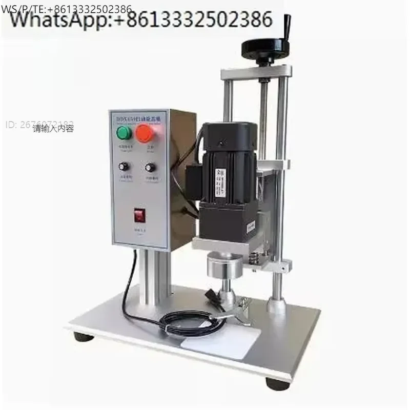 Desktop Semi-Automatic Electric Bottle Capping Machine 10-50mm Screw Capper for Bottles