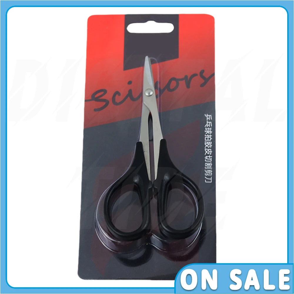 2025 НОВЫЕ профессиональные ножницы для резки резины для настольного тенниса 30 °   Изогнутый острый 3CR13 лезвие из нержавеющей стали, инструмент для клейкой ракетки