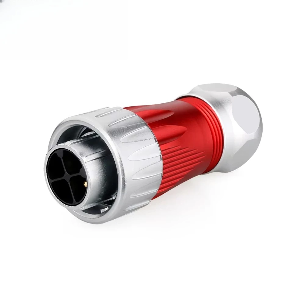M24 4Pin Soldered Waterproof Connector Outdoor Dustproof Socket Wiring Accessories