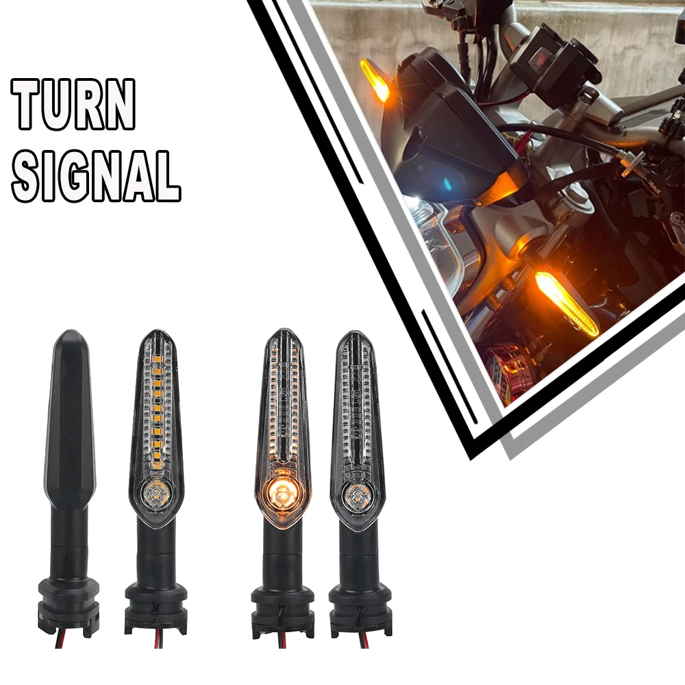 MT10 MT03 FZ25 Motorcycle For YAMAHA MT07 Tenere 700 XJ6 FZ6 MT09 Tracer 900 Flashing Directional Flasher LED Turn Signal Light