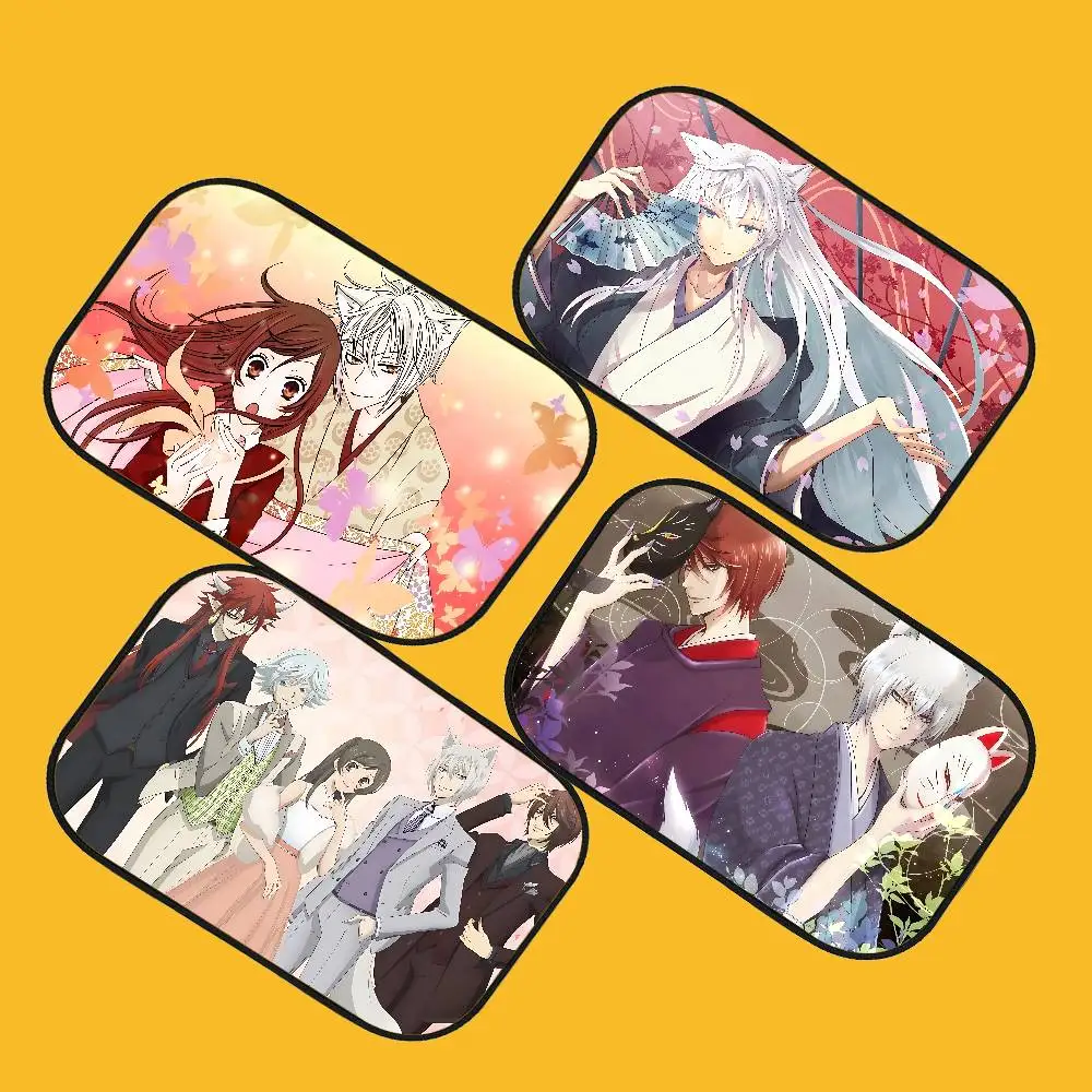 

Мультфильм K-Kamisama K-Kiss, солнцезащитный козырек на боковое окно автомобиля, теплоизоляция, статическое поглощение, автомобильный солнцезащитный барьер, козырек для водителя, интерьер