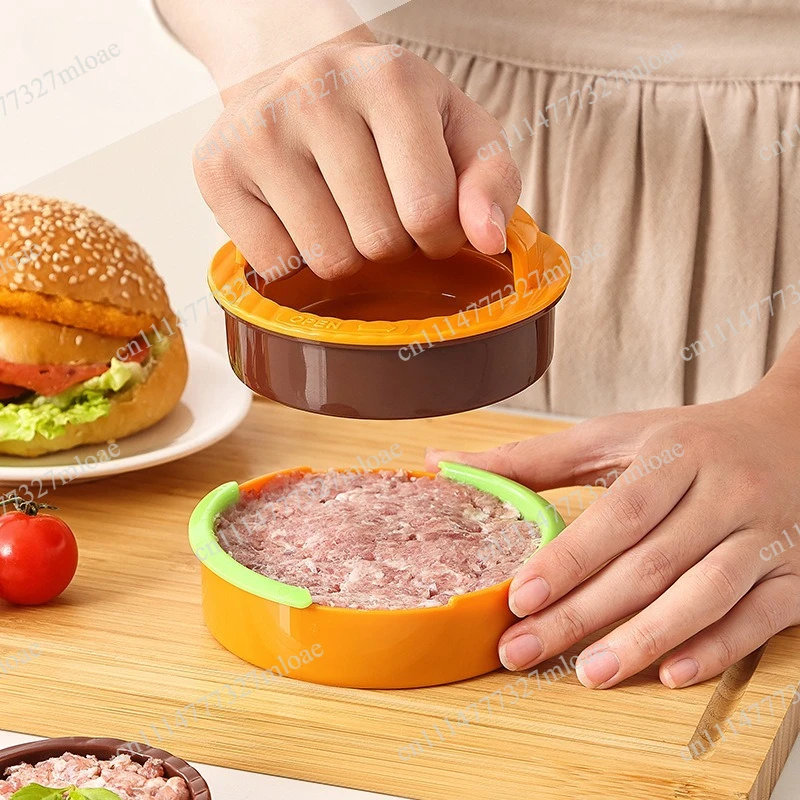 Round Burger Making Tools Meat Press Meat Patty Press Combination Meat Press Kitchen Gadgets