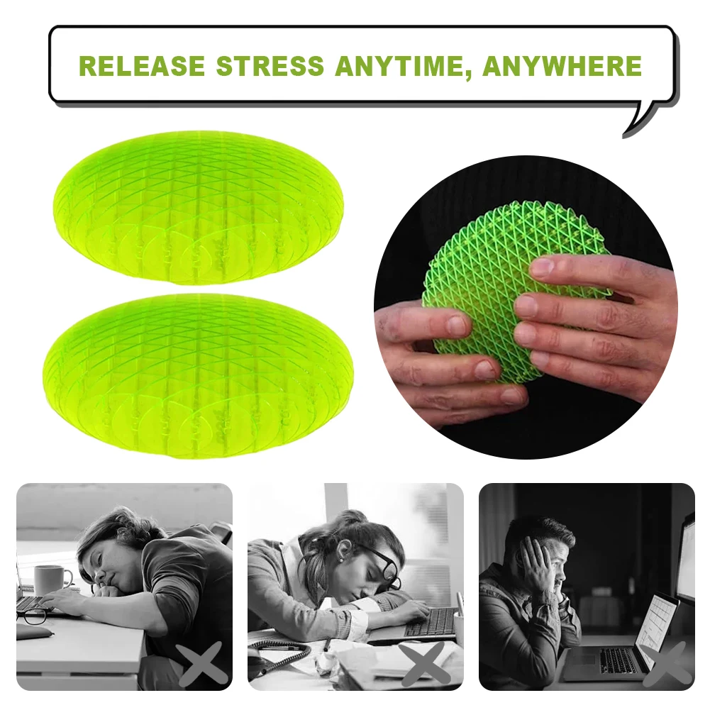 Fidget Worm Stress-relieving Elastic Mesh Stress-relieving Healing Toy For Adults Office Workers Students Stress Anxietys Relief