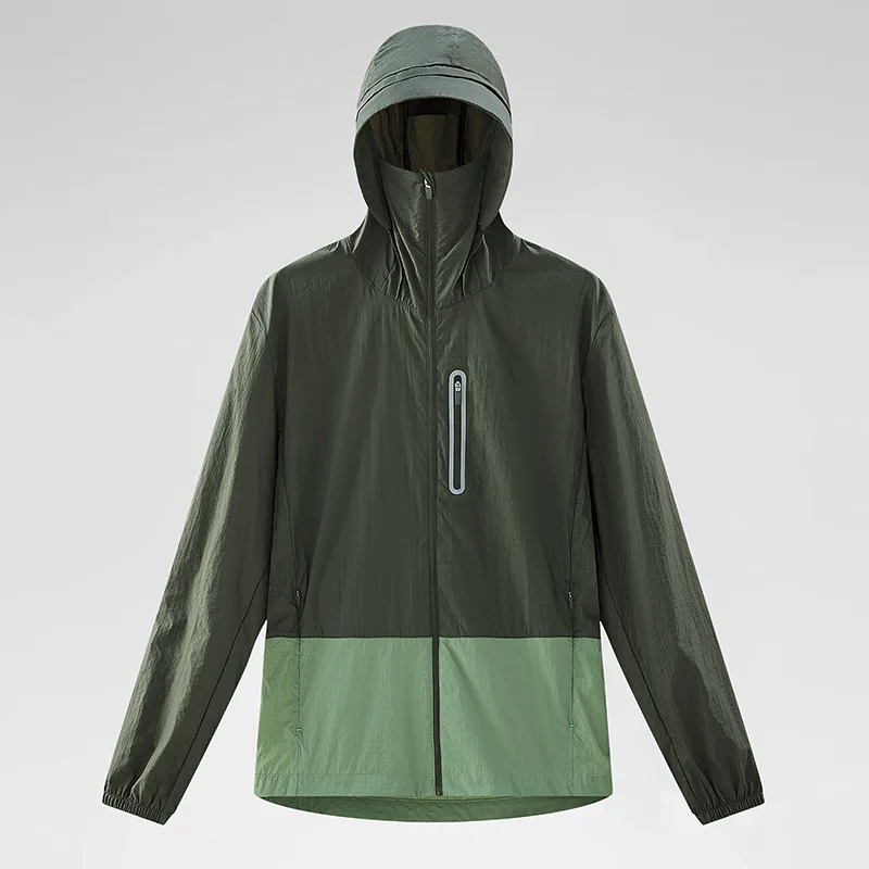 Spring Men Women Ultralight Clear Quick Dry Sun-Protective Breathable Camping Running Beach Windbreaker Hiking Jackets